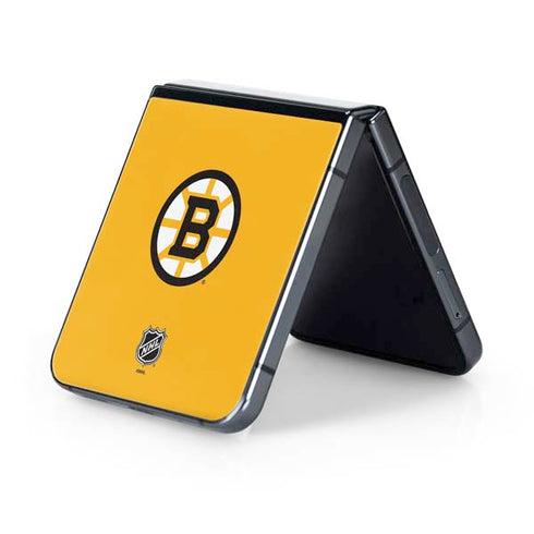 NHL Boston Bruins Solid Background Galaxy Z Flip5 5G Skin